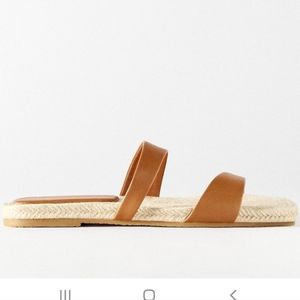Zara espadrille strap sandals